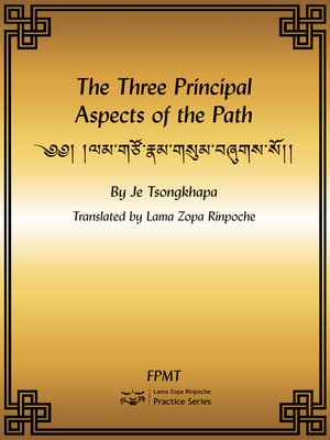 cover image of The Three Principal Aspects of the Path eBook